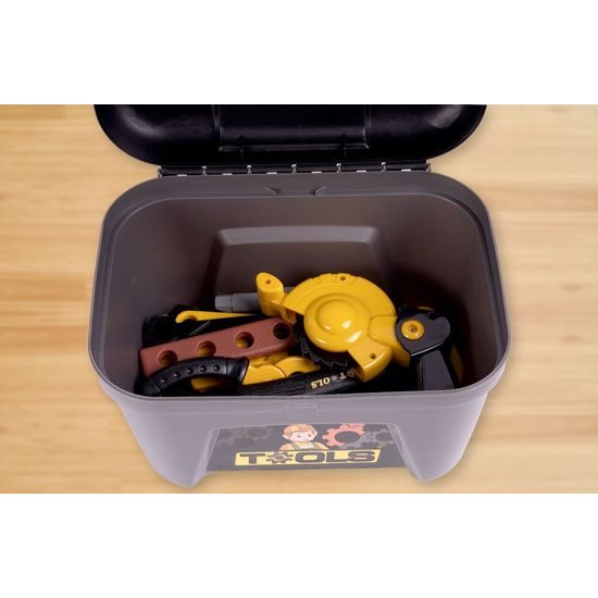 Dětská pracovní dílna 3v1 s vozíčkem