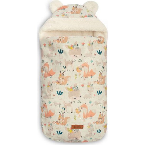 Zimní fusak do kočárku/ do autosedačky - piknik