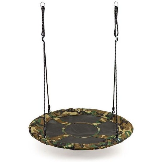 Ecotoys dětská houpačka Čapí hnízdo Army