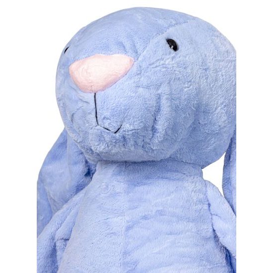 Plyšový králík Figo 100 cm modrý
