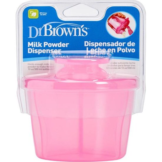 Dr.Browns Dr.Browns Dávkovač sušeného mléka, růžový