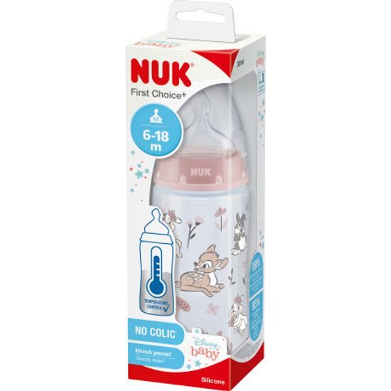 Láhev s indikátorem teploty 300ml Disney Bambi