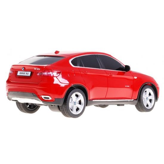 Rastar auto na dálkové ovládání BMW X6 1:24 červené