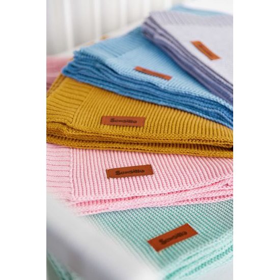 Dětská deka bambusovo-bavlněná 80x100 cm šedá