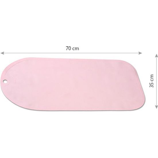 Protiskluzová podložka 70x35 cm růžová Babyono