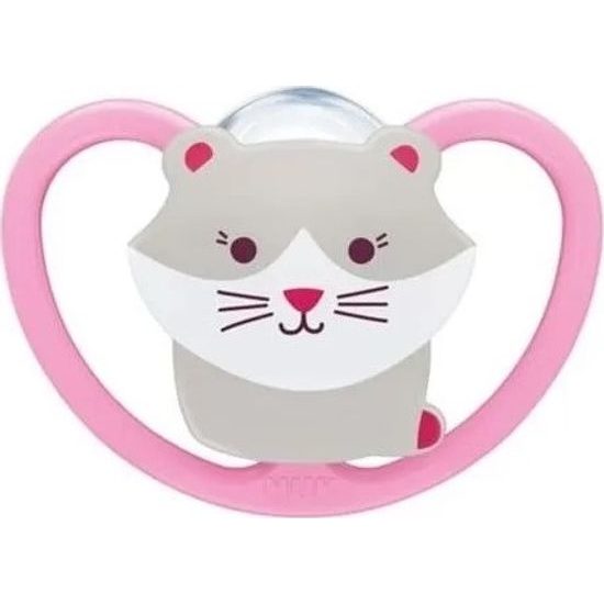 Nuk Dudlík silikonový Space 6-18m, 1ks