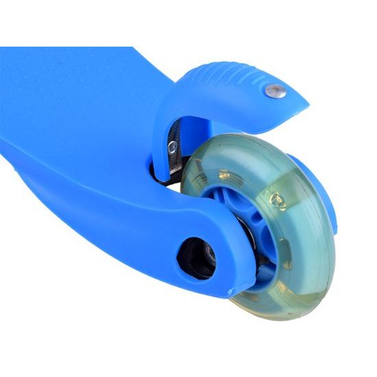 Dětská koloběžka Scooter 717 se svítícími koly - modrá