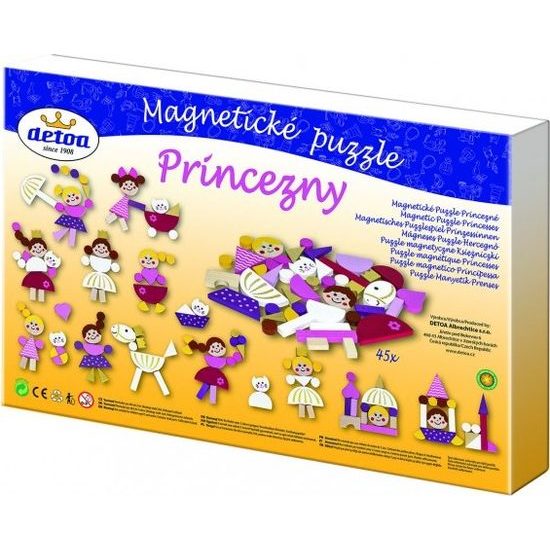 Magnetické puzzle Princezny