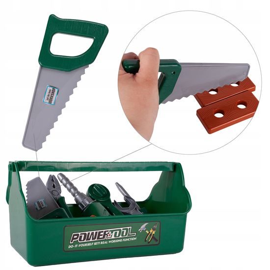 Sada dětského nářadí ve skříňce Power Tool