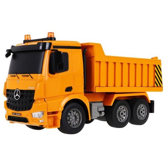 Nákladní auto na dálkové ovládání Mercedes- Benz Arocs 1:20 žluté