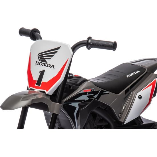 Elektrická motorka Milly Mally Honda CRF 450R šedá