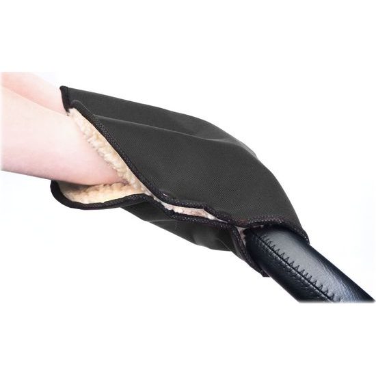 Rukávník na kočárek 40x45 black