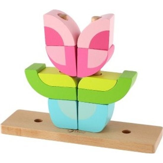 Dřevěná skládanka Sova 19ks