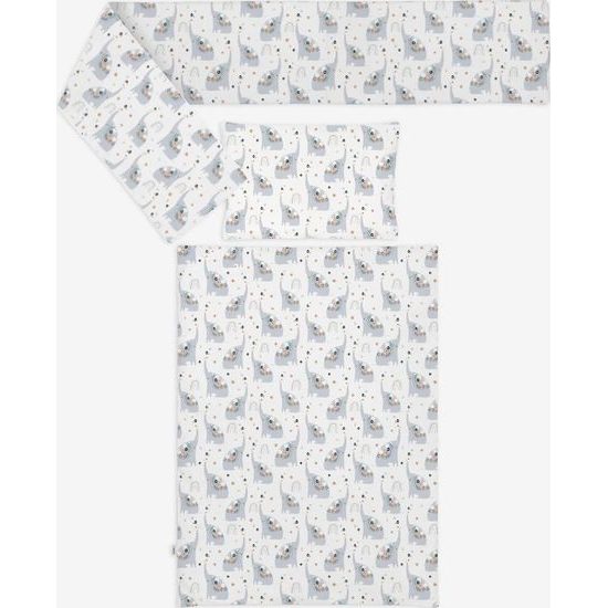 3-dílné dětské povlečení Albero Mio Elephant World