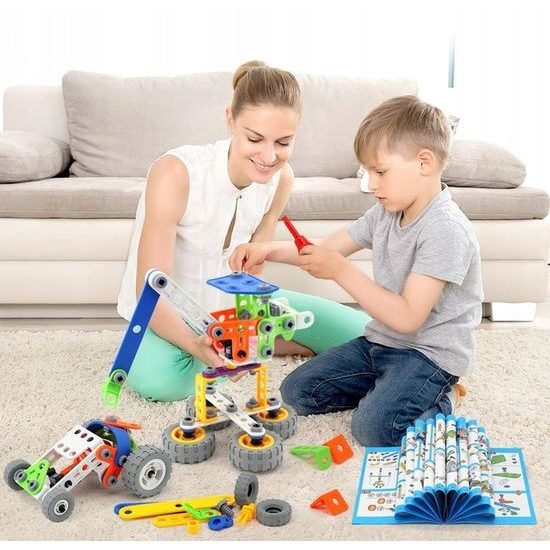 Konstrukční stavebnice 10v1 Build Play 167 dílků