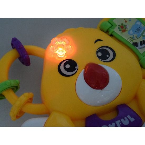 Interaktivní pianko pro nejmenší se světlem a zvukem Koala žlutá
