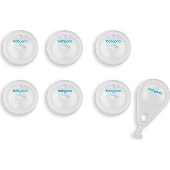 BabyOno ochrana zásuvky 6 ks Bílá