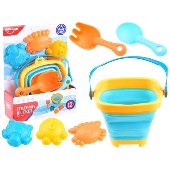 Haunger sada na písek se skládacím kyblíčkem Folding Bucket