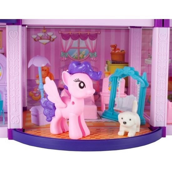 Domeček pro panenky Sogno Villa s příslušenstvím