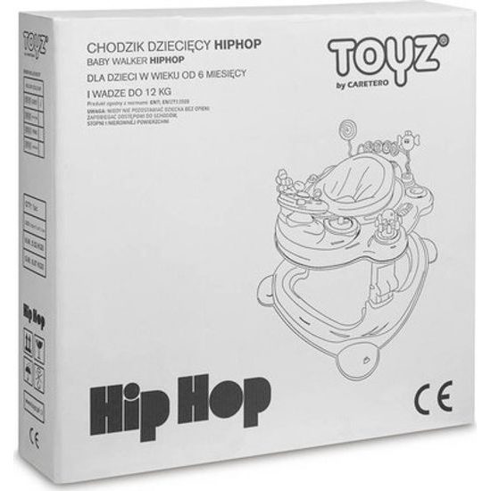 Dětské chodítko HIPHOP, růžová