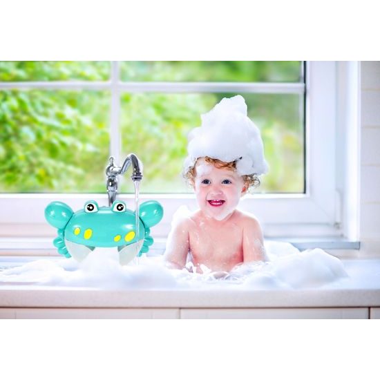 Bublinkovač do vany s melodií Blue Bubble Crab