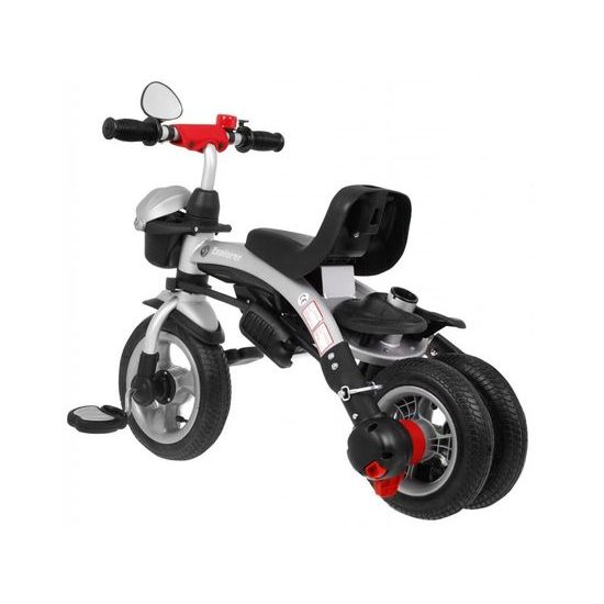 Majlo Toys dětská tříkolka 3v1 Sportrike AIR s nafukovacími koly červená