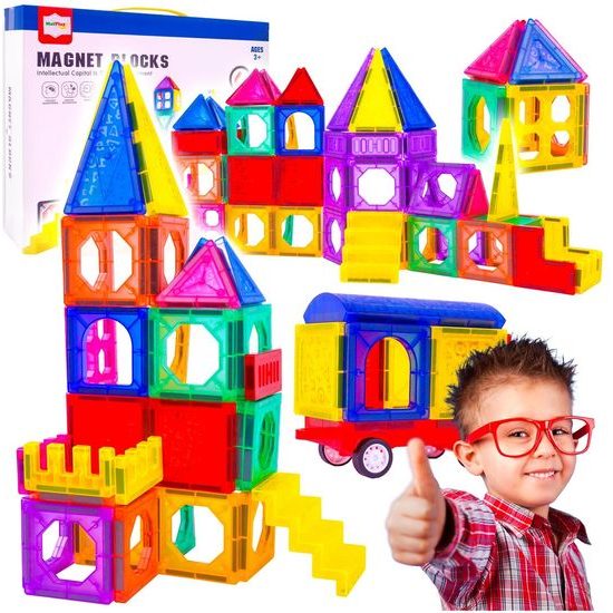 Magnetická stavebnice Magnet Blocks 110 dílů