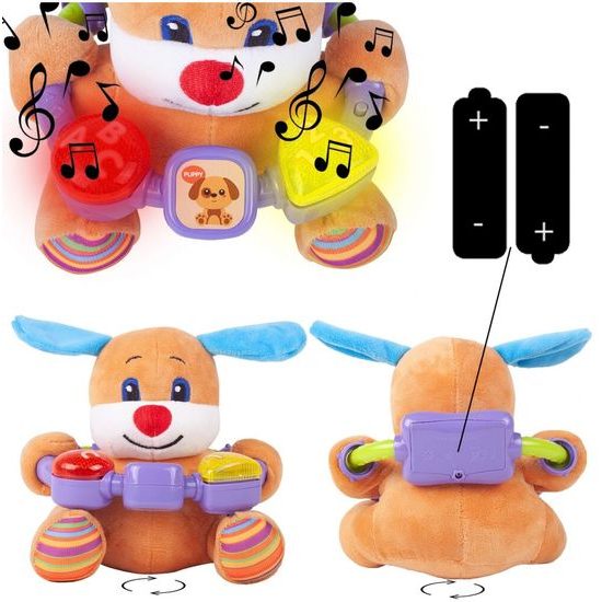 Interaktivní plyšový pejsek na baterie Baby Puppy