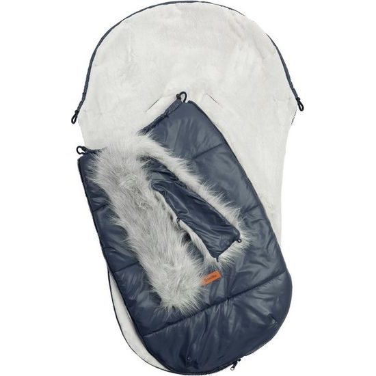 Zimní fusak do kočárku Orso granátový perla