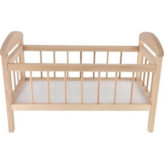 Dřevěná Postýlka pro panenky - velká