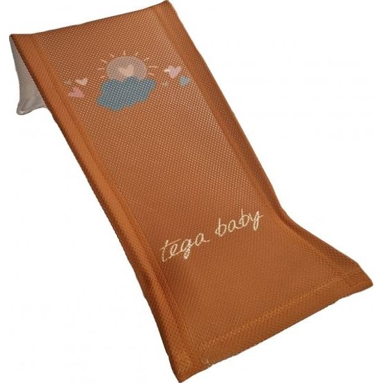 TEGA BABY Látkové lehátko do vaničky - hořčicové