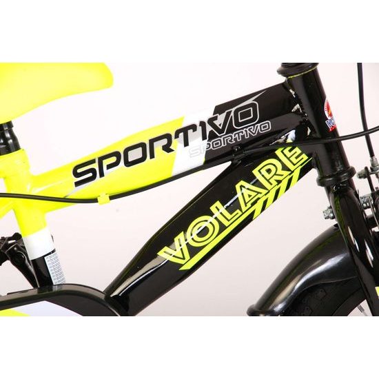 Dětské kolo Volare Sportivo Brakes Yellow 14"