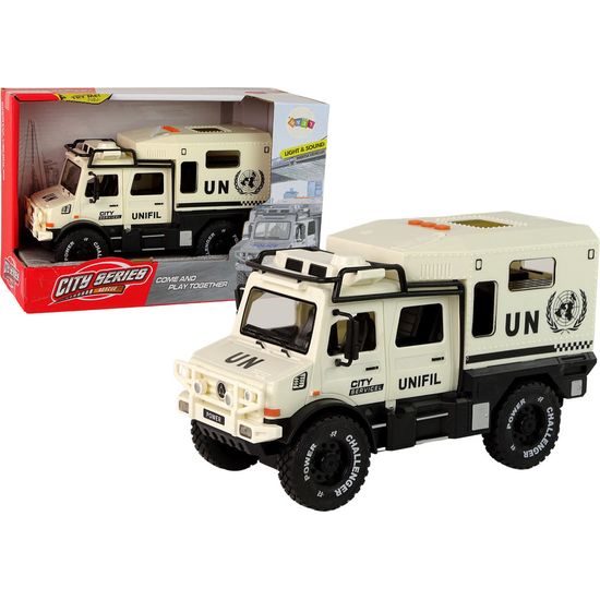 Terenní vůz Městská služba se světlem a zvukem