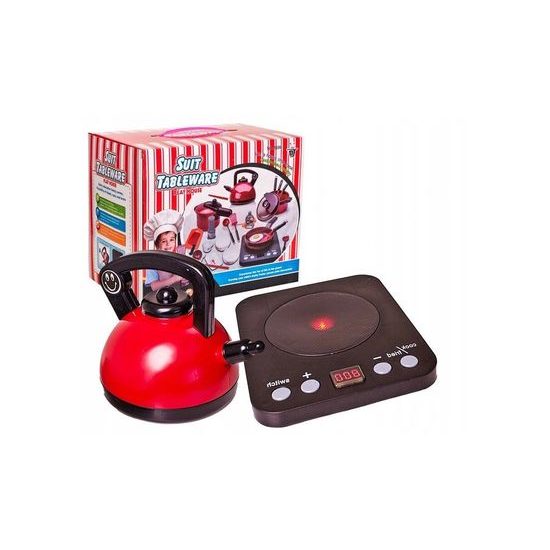 Doris sada nádobí do kuchyňky s vařičem na baterie 24 součástí