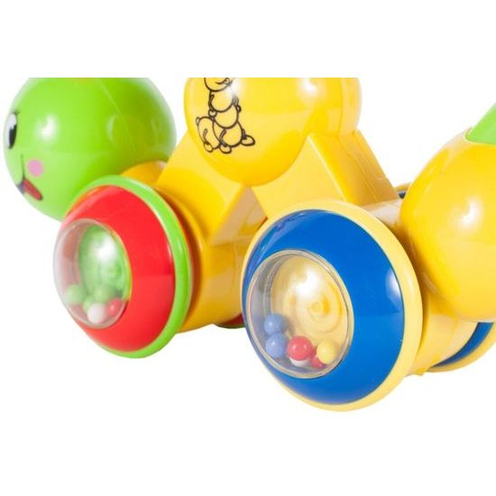 Vzdělávací housenka pro děti - chrastítko