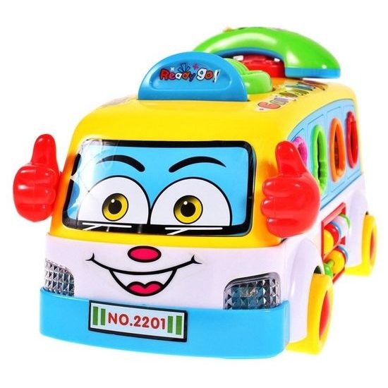 Multifunkční autobus se světlem a zvukem Fun Bus