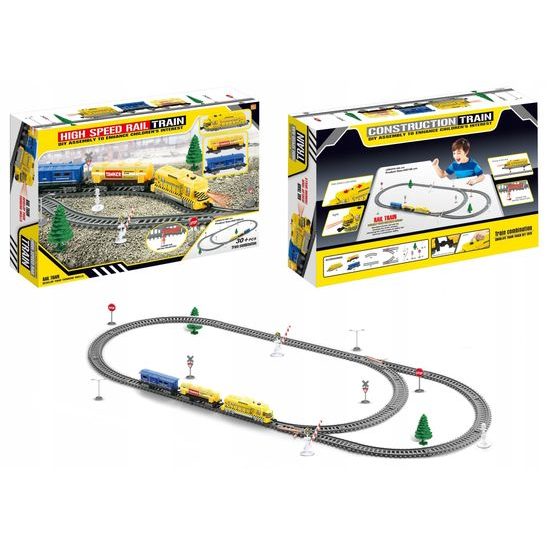 Doris dětská vláčkodráha na baterie se světlem High Speed Train