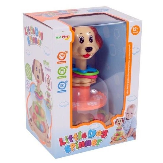 Rotujúca hračka pre najmenších Psík