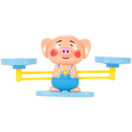 Naučná váha pro děti s prasátkem Balance Pig