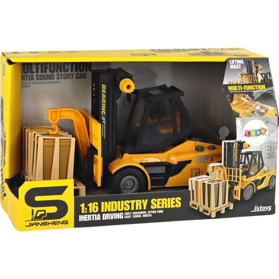 Vysokozdvižný vozík se světly a zvuky GP Service 1:16