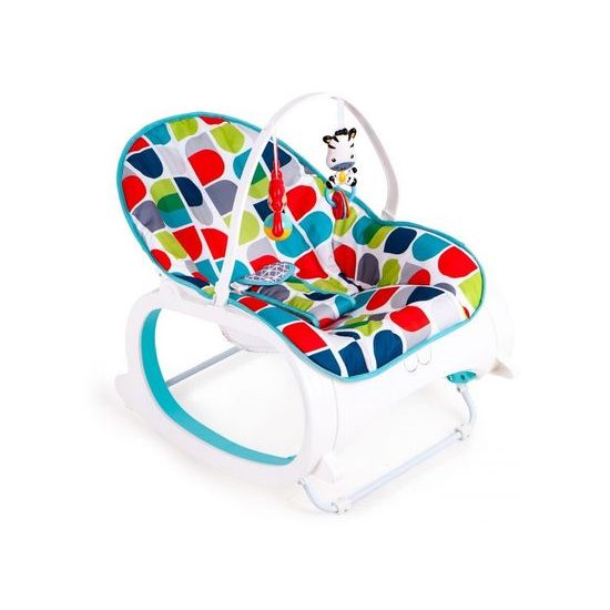 Ecotoys kojenecké lehátko 3v1 s vibracemi a hudbou Animal 10
