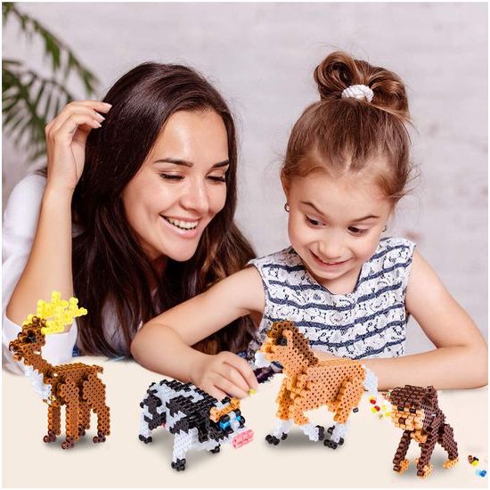 Zažehlovací korálky Iron Beads 3D Zvířátka 3000 kusů