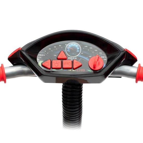 Baby Mix dětská tříkolka s LED světly Lux Trike modrá