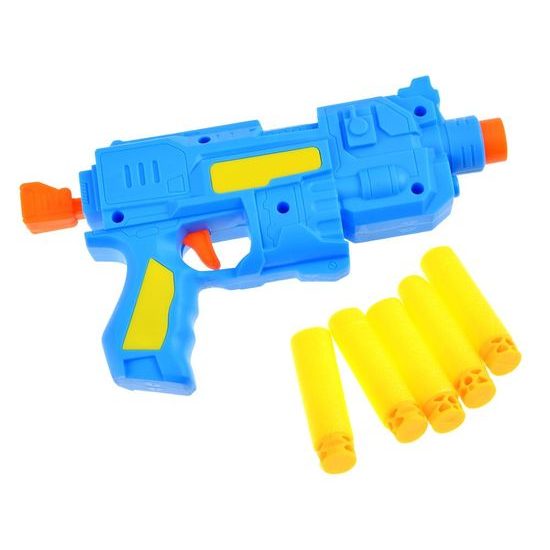 Nerf bojová vesta s pistolí a náboji - červená