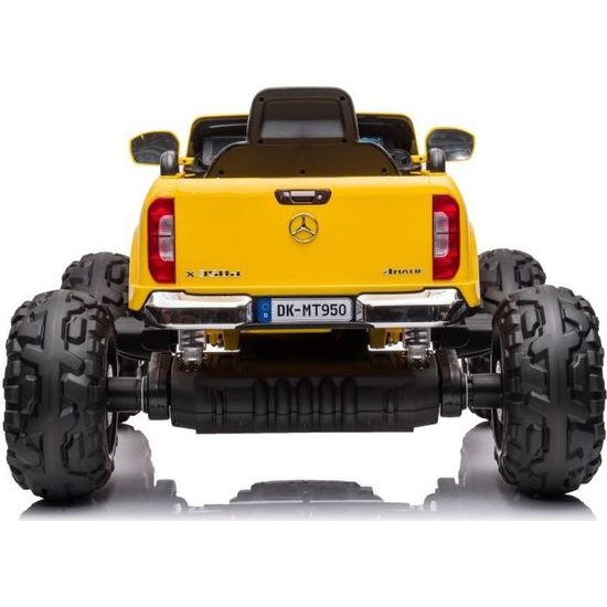Dětské elektrické autíčko Mercedes DK-MT950 4x4 lakované žluté