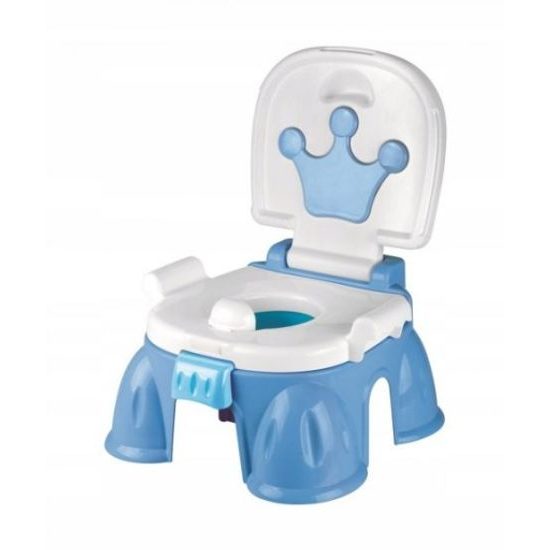 Haunger interaktivní hrající nočník 3v1 Korunka modrý