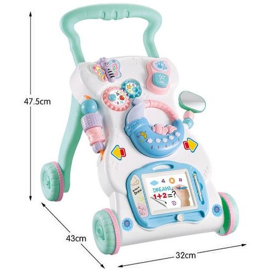 ROZBALENO Aktivní dětské chodítko 2v1 White Walker