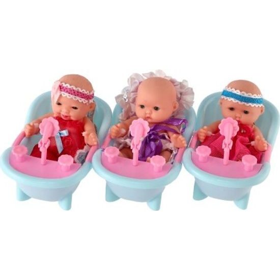 Miminko panenka ve vaničce - mix 3 druhy