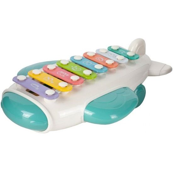 Cimbálky pro nejmenší Airplain Piano zelené