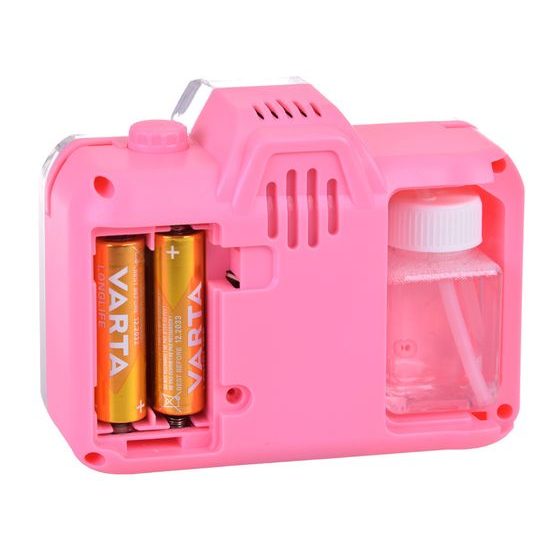 Bublifuk na baterie fotoaparát Bubble Camera - růžový